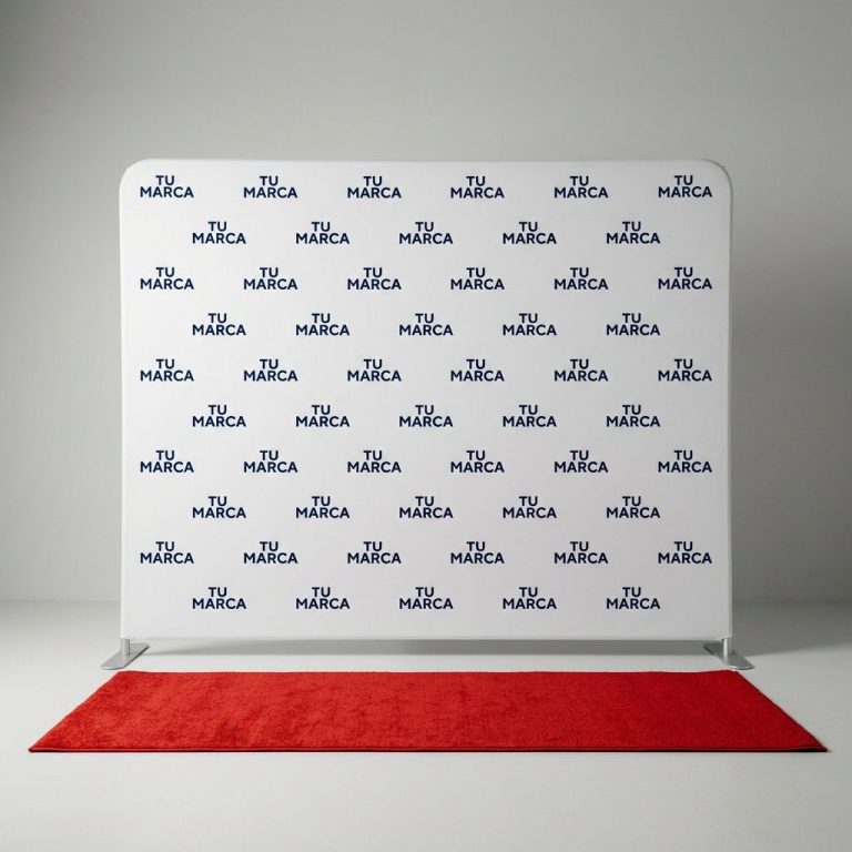 Backing personalizado (step & repeat)