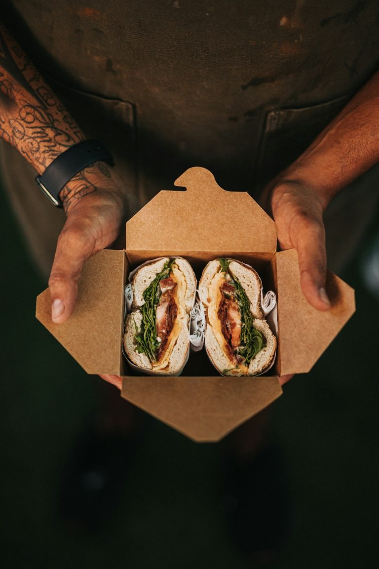 Cajas para sándwich personalizadas