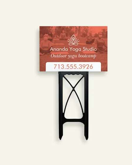 Letrero acrílico con tu logo