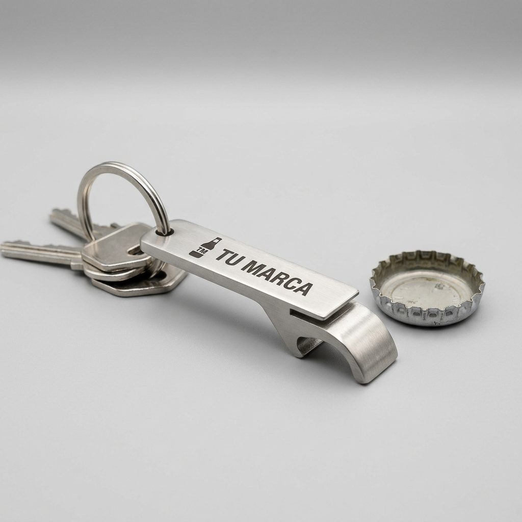Llavero destapador personalizado