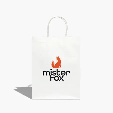 Bolsa de papel kraft personalizada