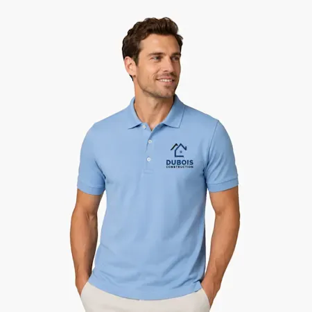 Polo piqué bordado