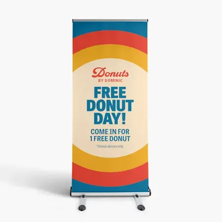 Banner roll-up