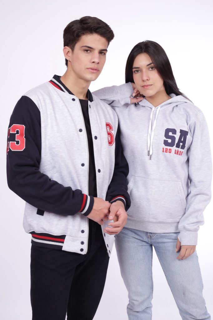 Combinación gris y negro