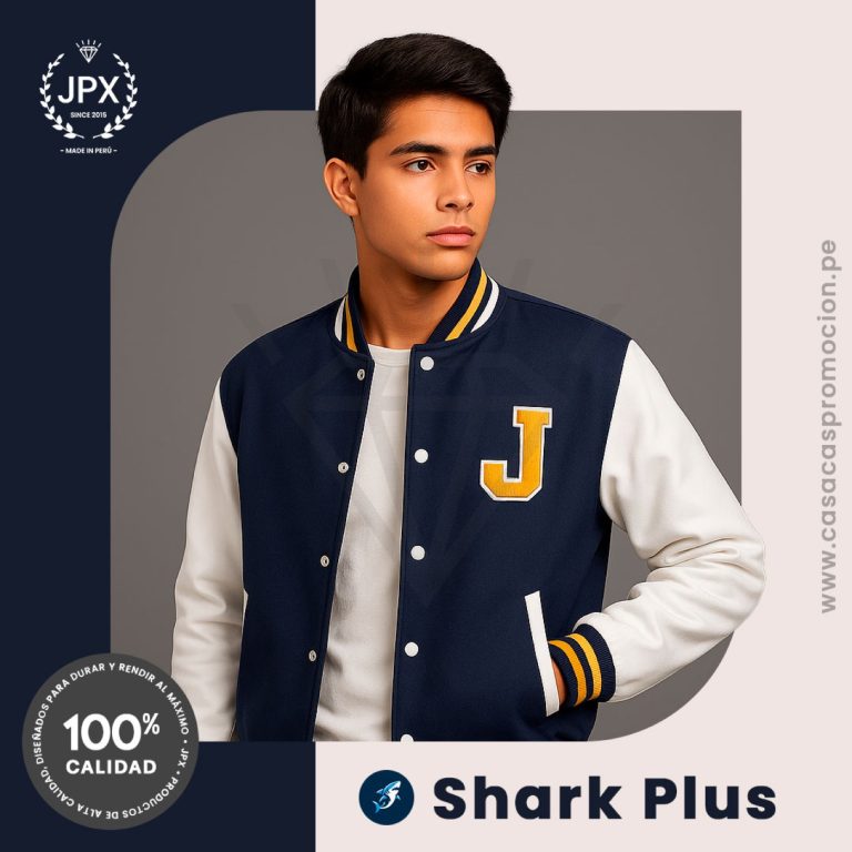 Casaca cortavientos Shark de promoción