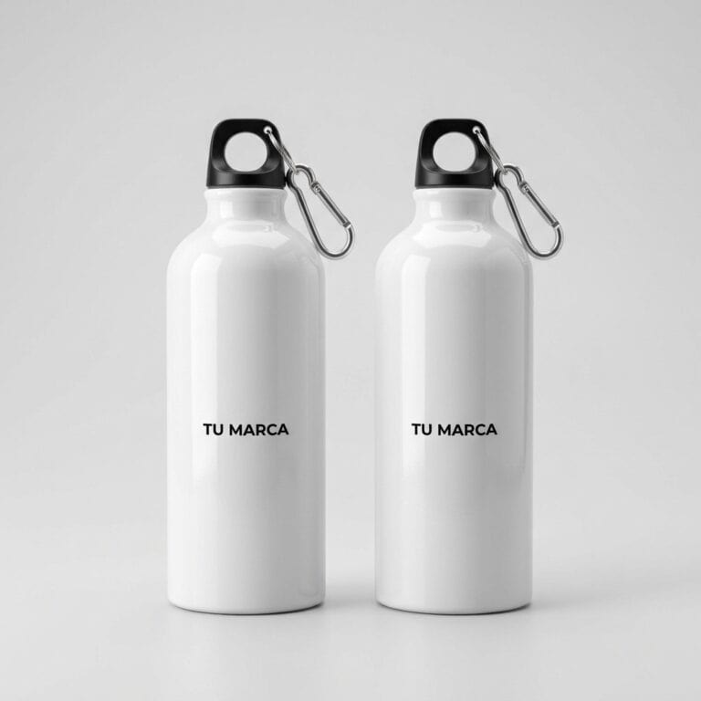 Tomatodo de aluminio blanco para sublimar 560 ml