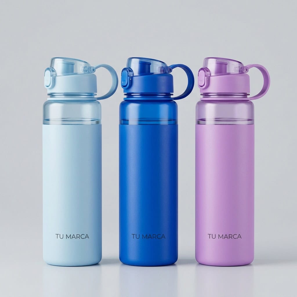 Tomatodo deportivo de plástico con pico 700 ml