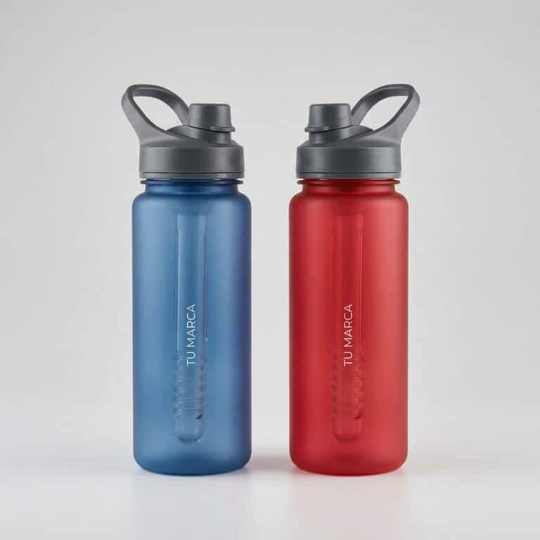 Tomatodo de plástico con refrigerante 700 ml